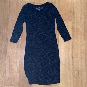 H&M LOGG knee Length 3/4 sleeve tight fit dress